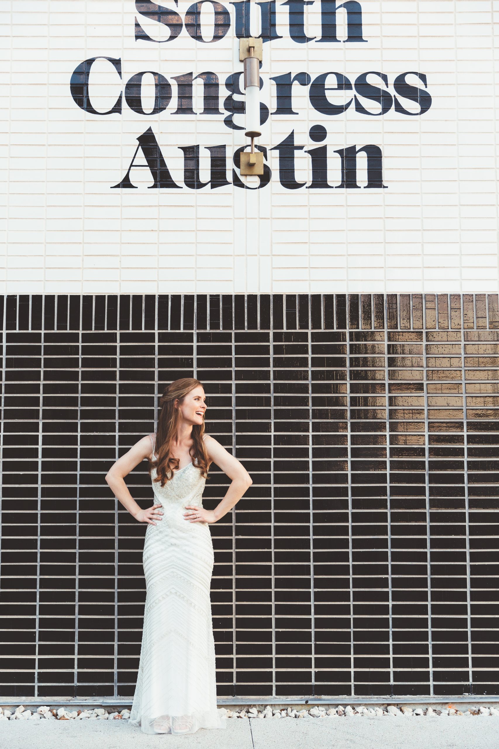 Michelle's Bridal Portraits taken at the South Congress Hotel, Austin, Texas.