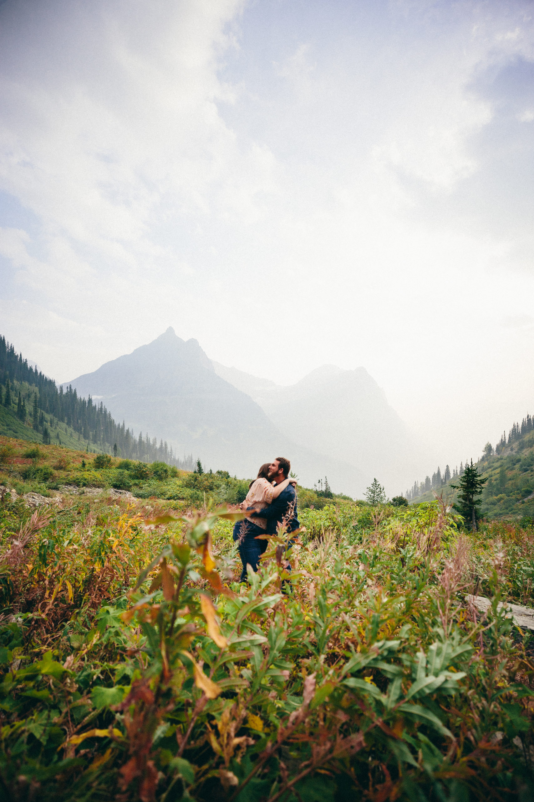 Glacier National Park Couples Portraits