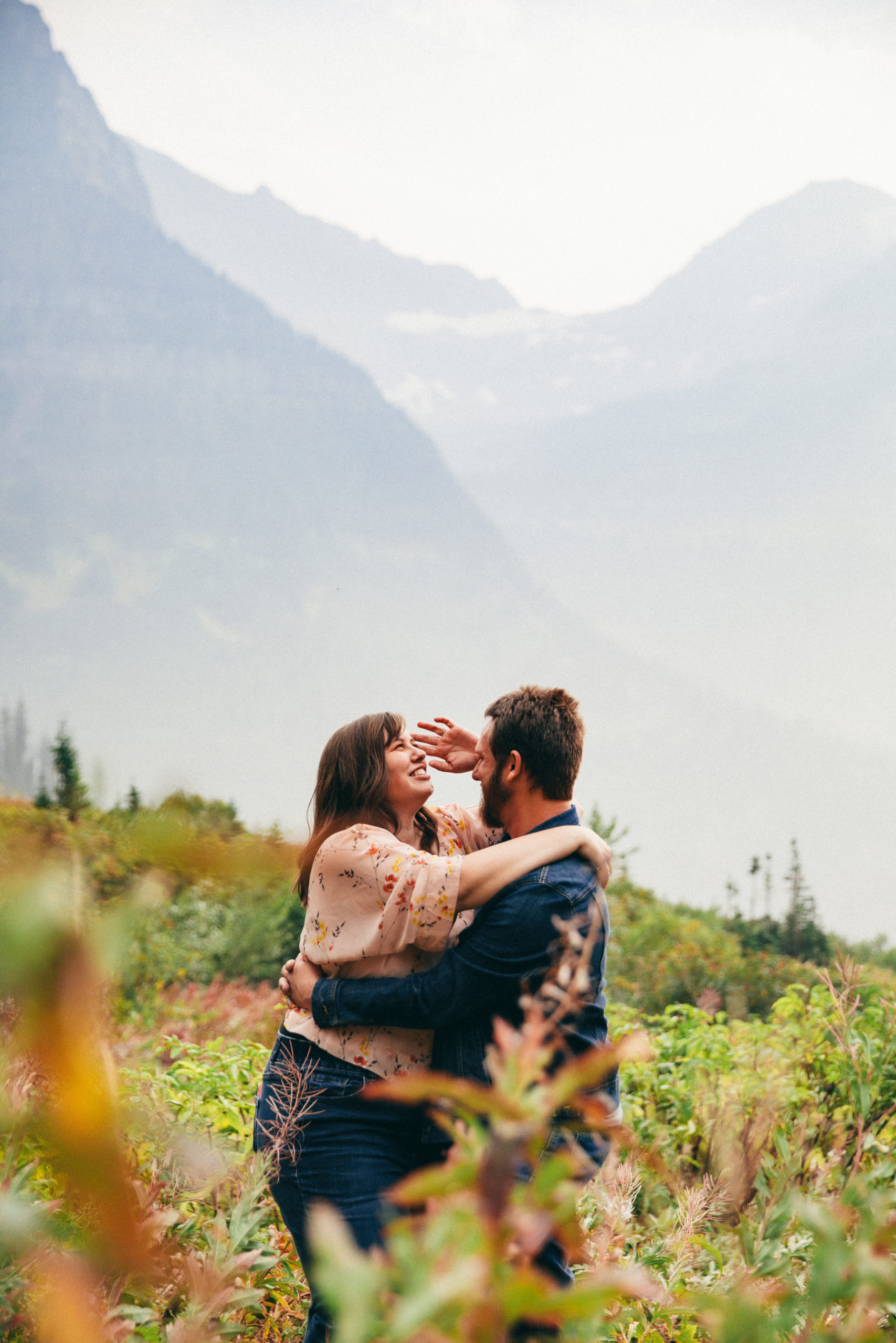 Glacier National Park Couples Portraits